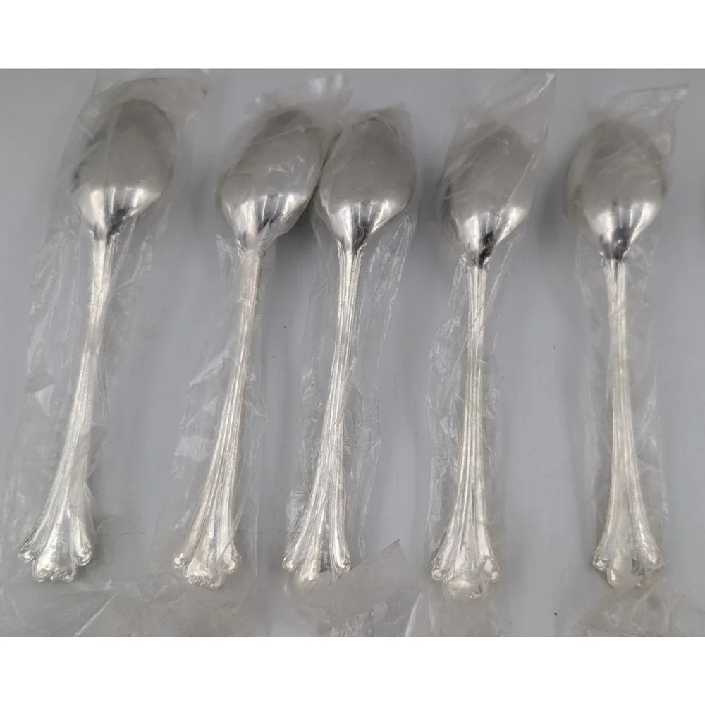 FB Rogers Silverplate Flatware 26 pc American Chippendale fork spoon knife NOS
